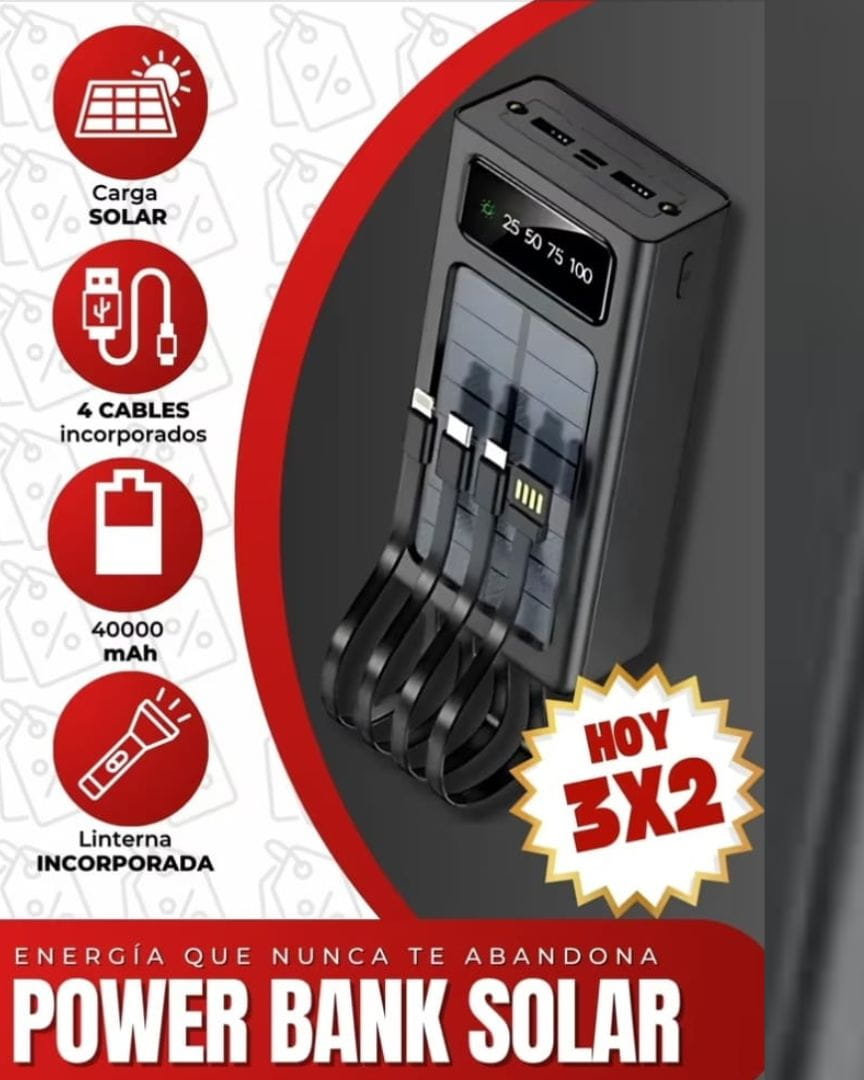 POWER BANK SOLAR - REYS IMPORTS